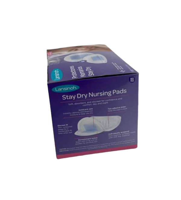 Lansinoh Stay Dry Disposable Nursing Pads Supply - Image 2