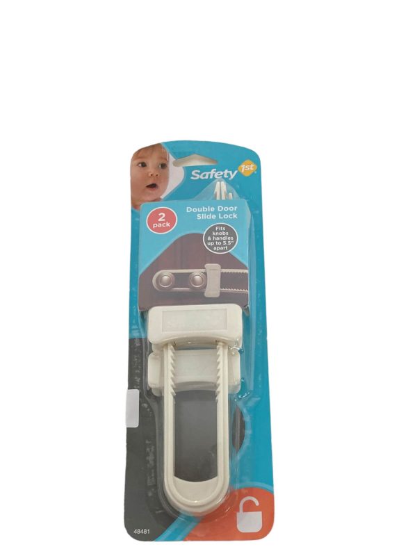 Safety 1st Double Door Slide Lock, 2 Pack Online now - Image 4