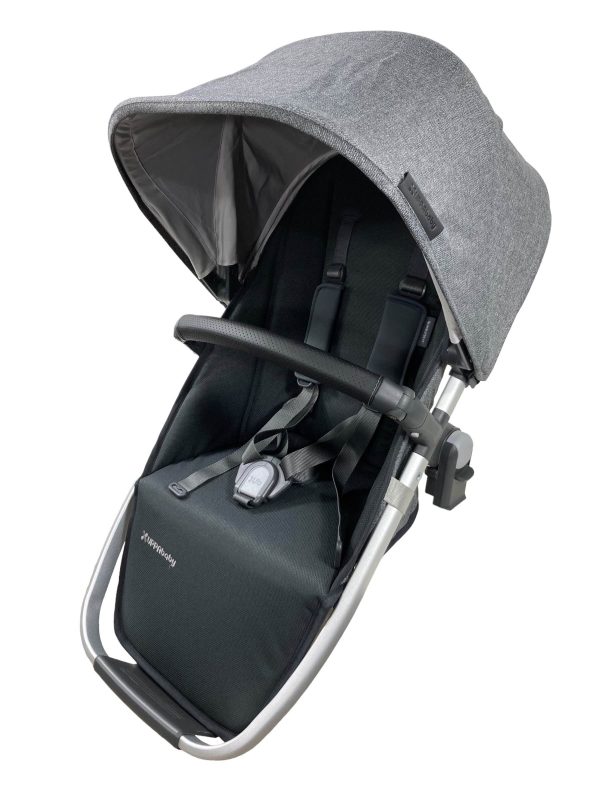 UPPAbaby VISTA RumbleSeat V2, 2015+, 2021, Jordan (Charcoal Melange) Sale