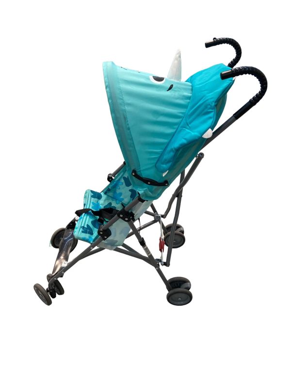 Dorel Umbrella Stroller, 2022, Teal dino footprints For Sale - Image 3