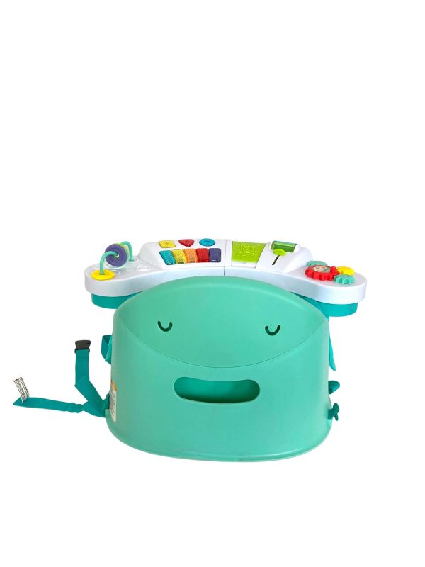 Infantino Music & Lights 3-in-1 Discovery Booster, Green on Sale - Image 4