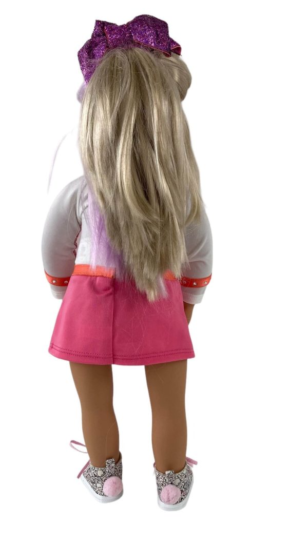 Our Generation By Battat 18” Fashion Doll, with American Girl Joss s Cheer Competition Outfit Online Hot Sale - Image 4
