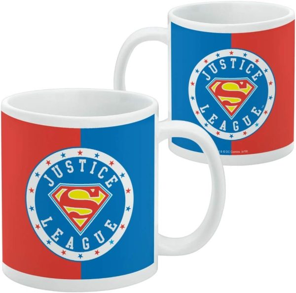 Justice League - Superman Athletic Logo Mug For Discount - Image 2